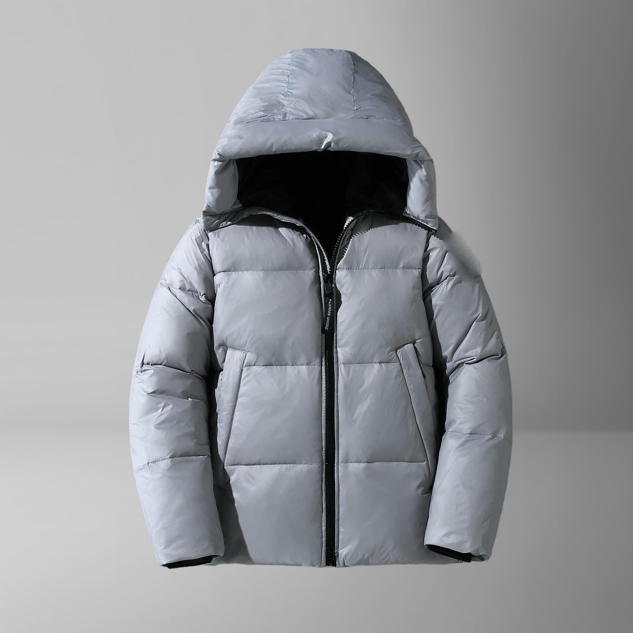 Piumino da uomo con cappuccio in stile coreano giapponese spesso
