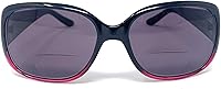 Vista 9 de The Pizzazz - Lentes de sol bifocales para mujer, lentes de lectura coloridos de dos tonos, lentes de sol bifocales degradados para mujer