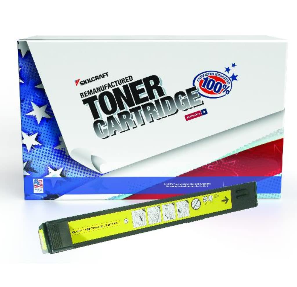 AbilityOne® - NSN6962216 - Remanufactured Toner Cartridge for HP CB382A (HP 824A) - Page Yield 21,000 - Yellow