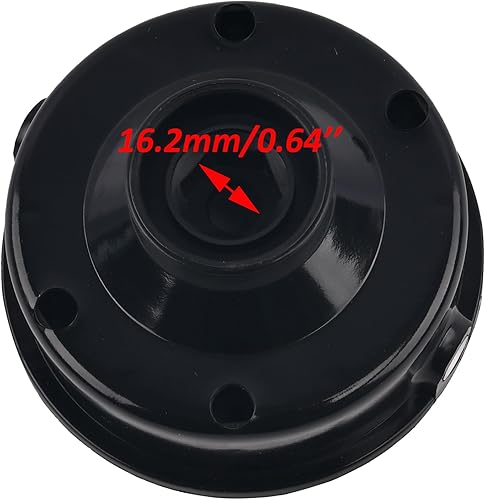 Miniatura 2 de Realman Cabezal recortador con retenedor de carrete para Homelite F3040 F3050 GST18 HBC18 HBC28 HBC30i HLT15 HLT16 SX135 UT15152 UT15160 UT15170