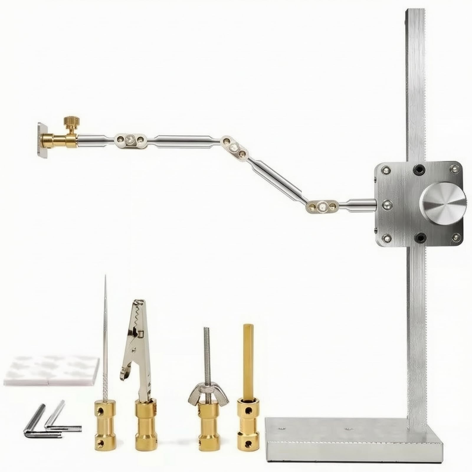 F Fityle Elevador Table con Cabezales | Resisn, ntivibración Motion con Brazo Articulado, Estable