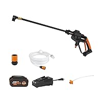 Vista 1 de WORX Hydroshot 20V Power Share 320 PSI Portable Power Cleaner -WG620 (Battery & Charger Included)
