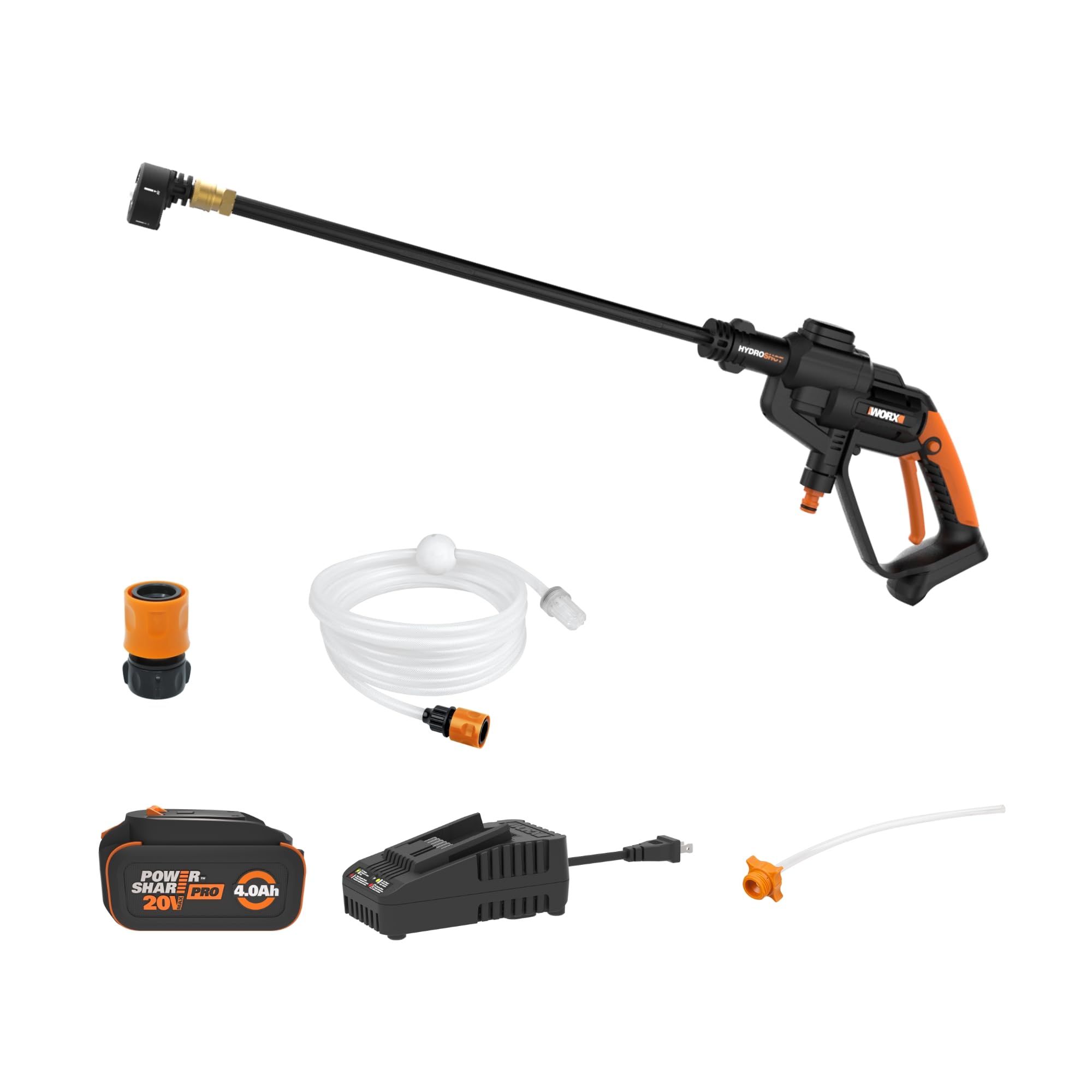 Hydroshot 20V Power Share 320 PSI Portable Power Cleaner -WG620 (Battery & Charger Included)
