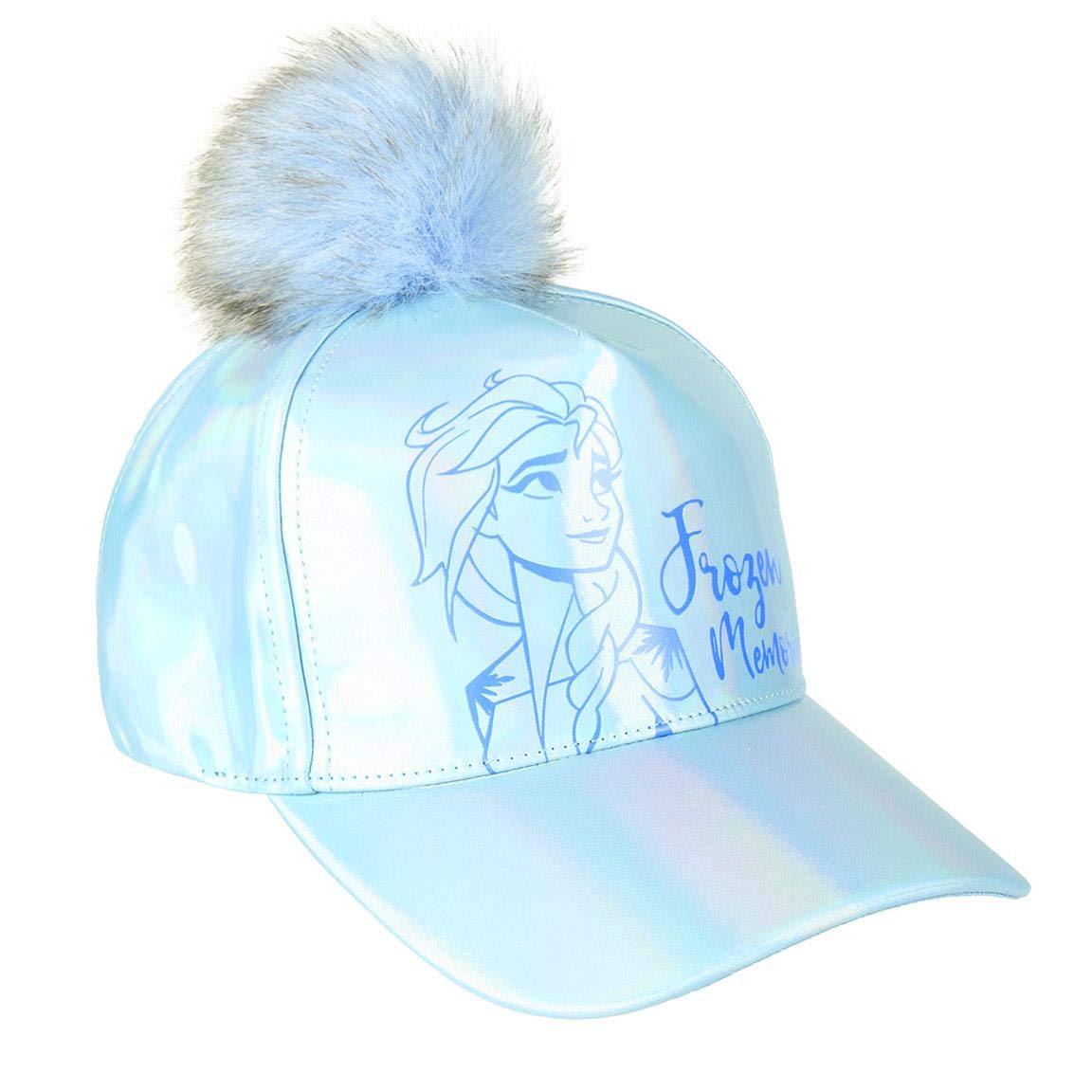 CERDÁ LIFE'S LITTLE MOMENTS Frozen 2 Niña Ajustable-53 Cm-4 A 8 Años Gorra de béisbol, Azul, 53 cm para Niñas