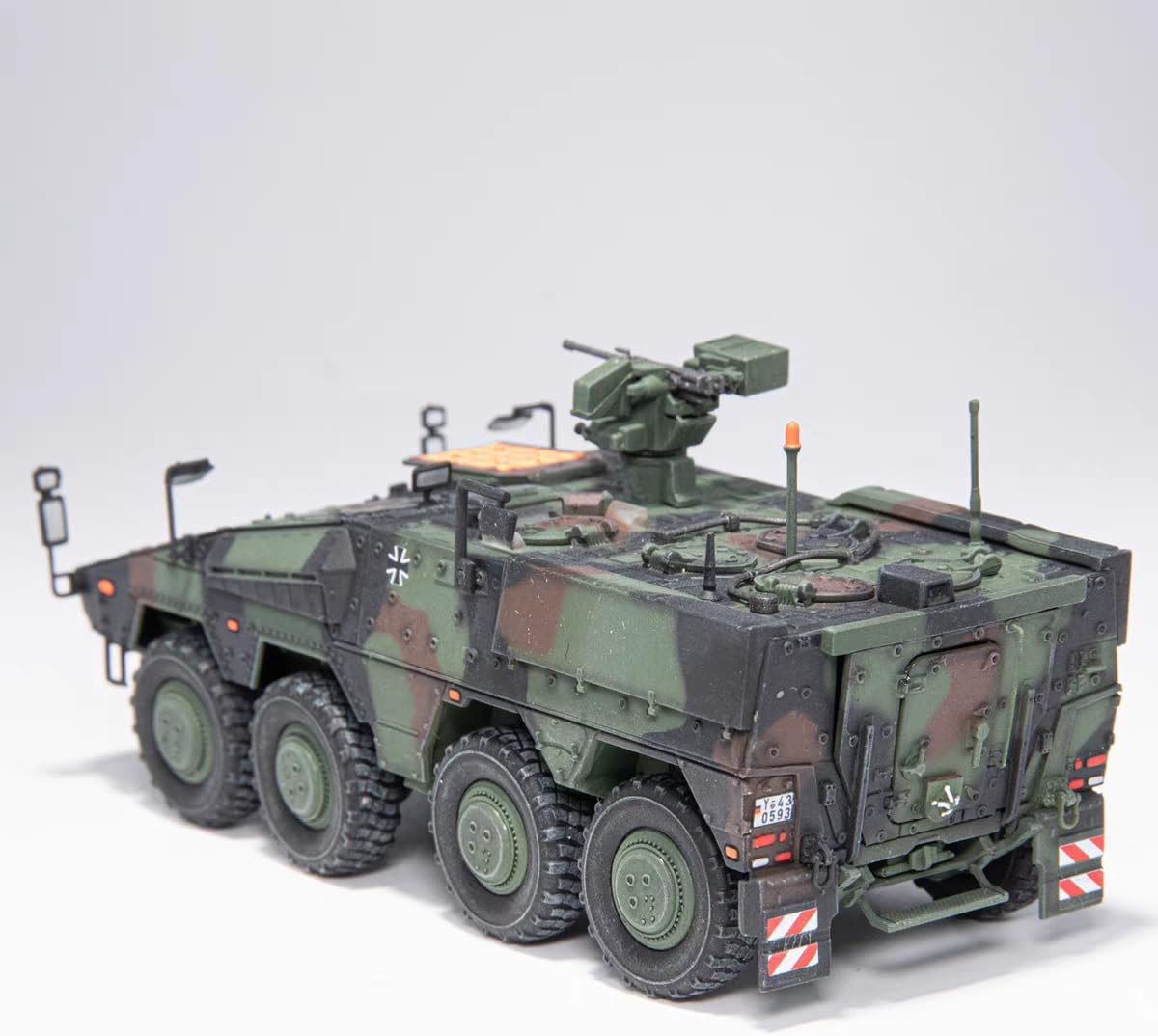 Panzerkampf 12249PD Armored Personnel Carrier APC German Boxer Minster 1/72 Diecast Model New in Stock