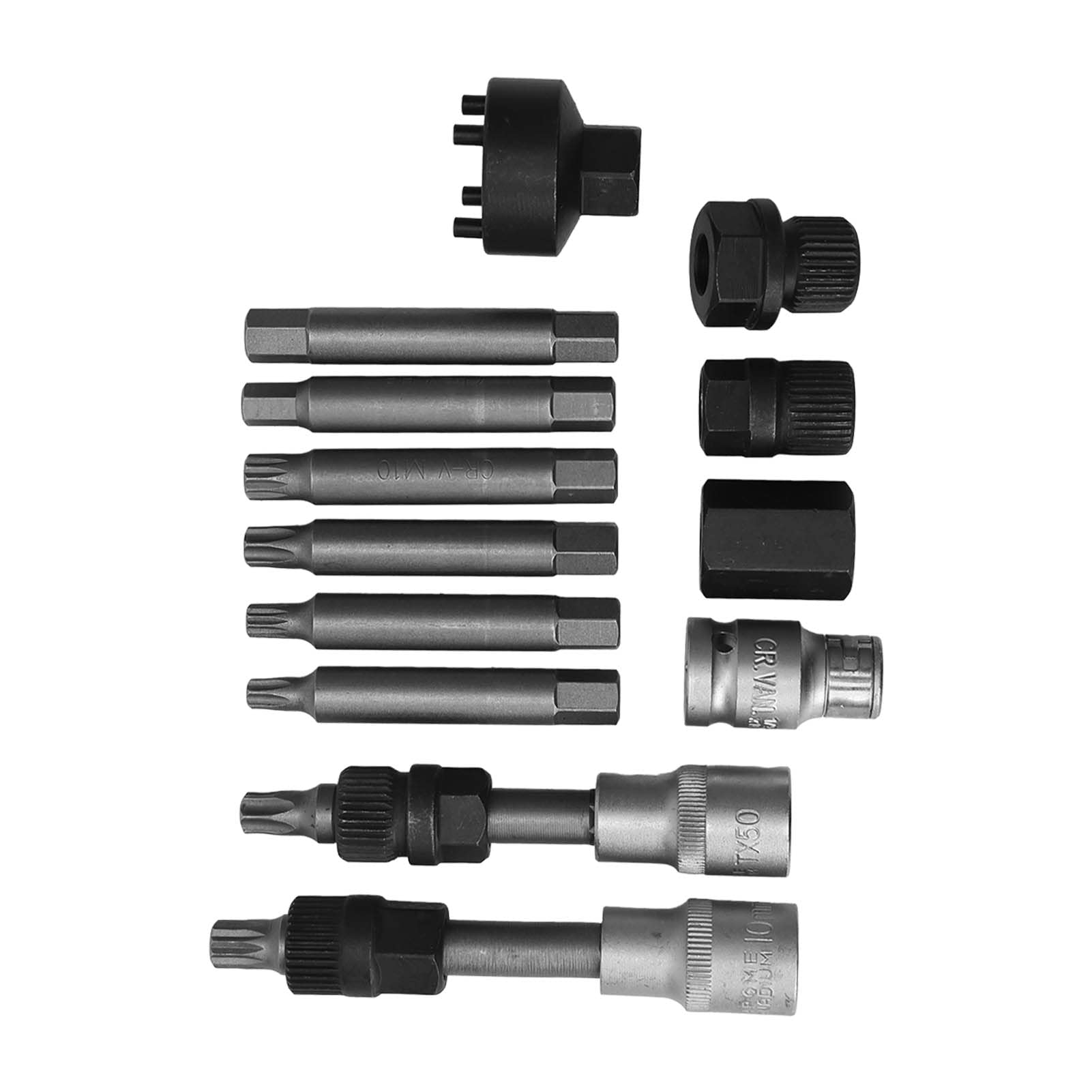 Kit Rimozione Puleggia Alternatore Zoomtools 13 Pezzi - Per Audi, BMW, Mercedes, VW - Acciaio Vanadio