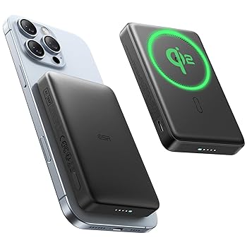 ESR Magsafe対応 カードケース モバイルバッテリー 5000mAh