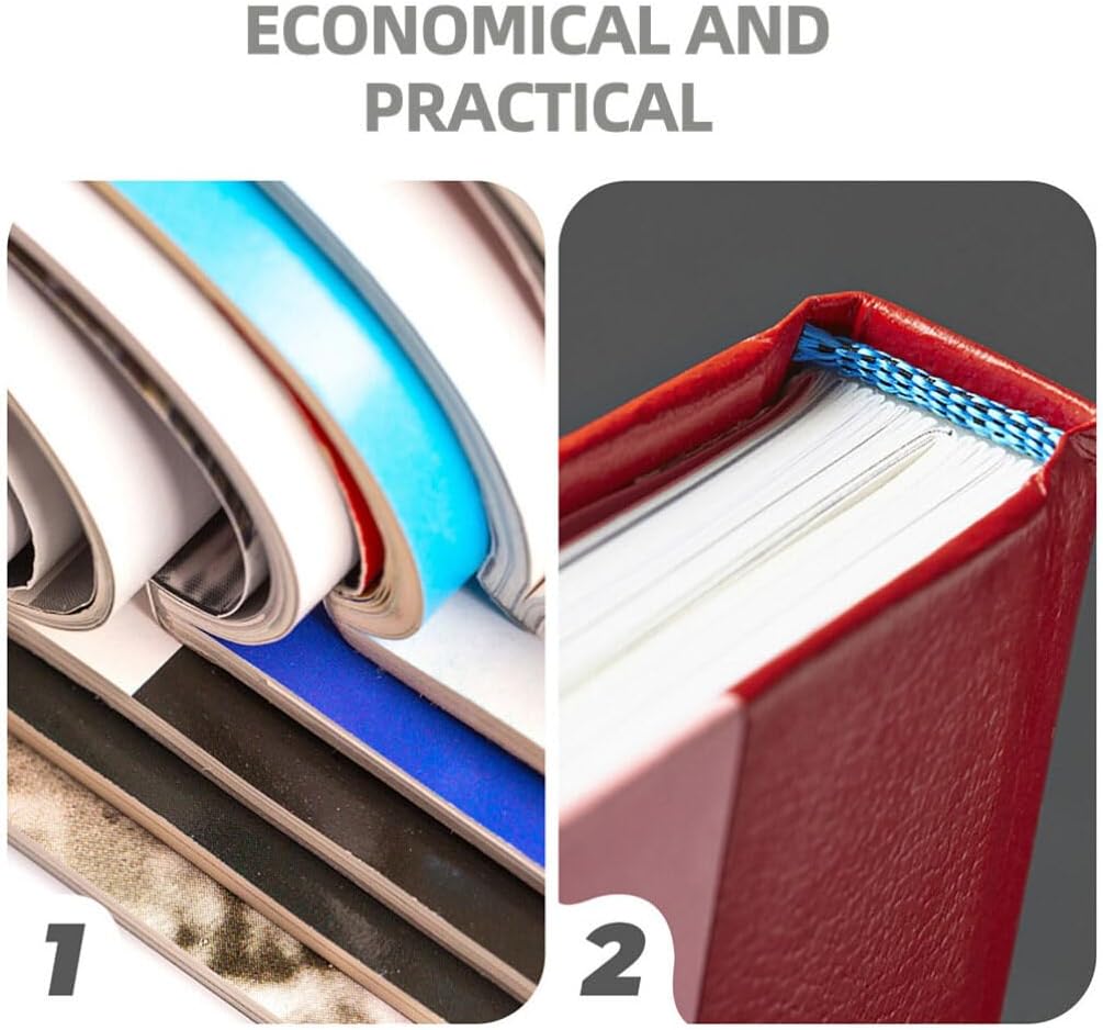 10pcs Book Binding Glue Strips for Crafts and Documents Multi-function Thermal Adhesive Tape for Binding of Books Magazines and Reports