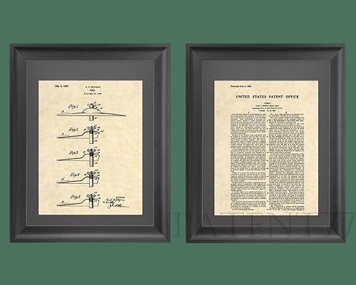 Miniatura 4 de Estampados de patentes - Platillo Zildjian vintage - Arte de pared musical - Póster artístico de patente (8.5 x 11) - 300
