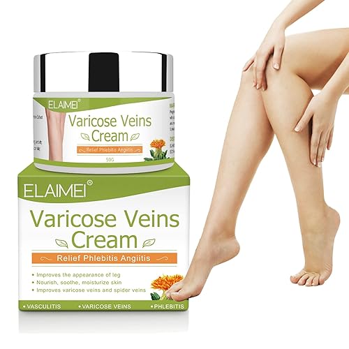 Crema de venas varicosas crema de tratamiento de venas varicosas para piernas ingredientes naturales para mejorar la circulación sanguínea alivio