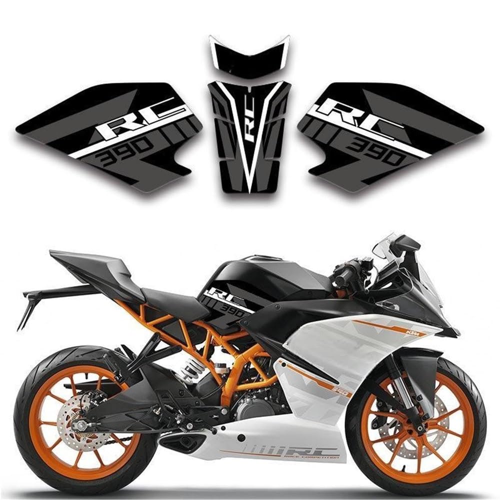 Autocollant de protection réservoir RC390 évite les rayures et glissements