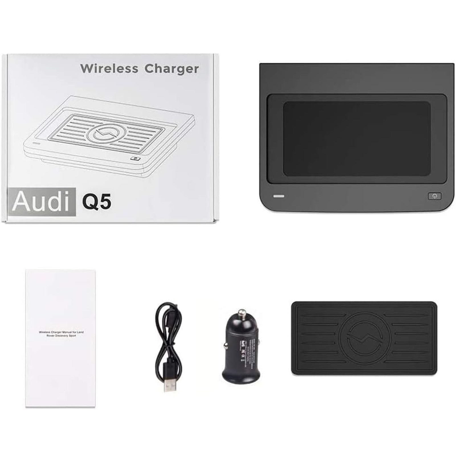 Wireless Phone Charger Pad For Audi Q5/SQ5 2018-2020