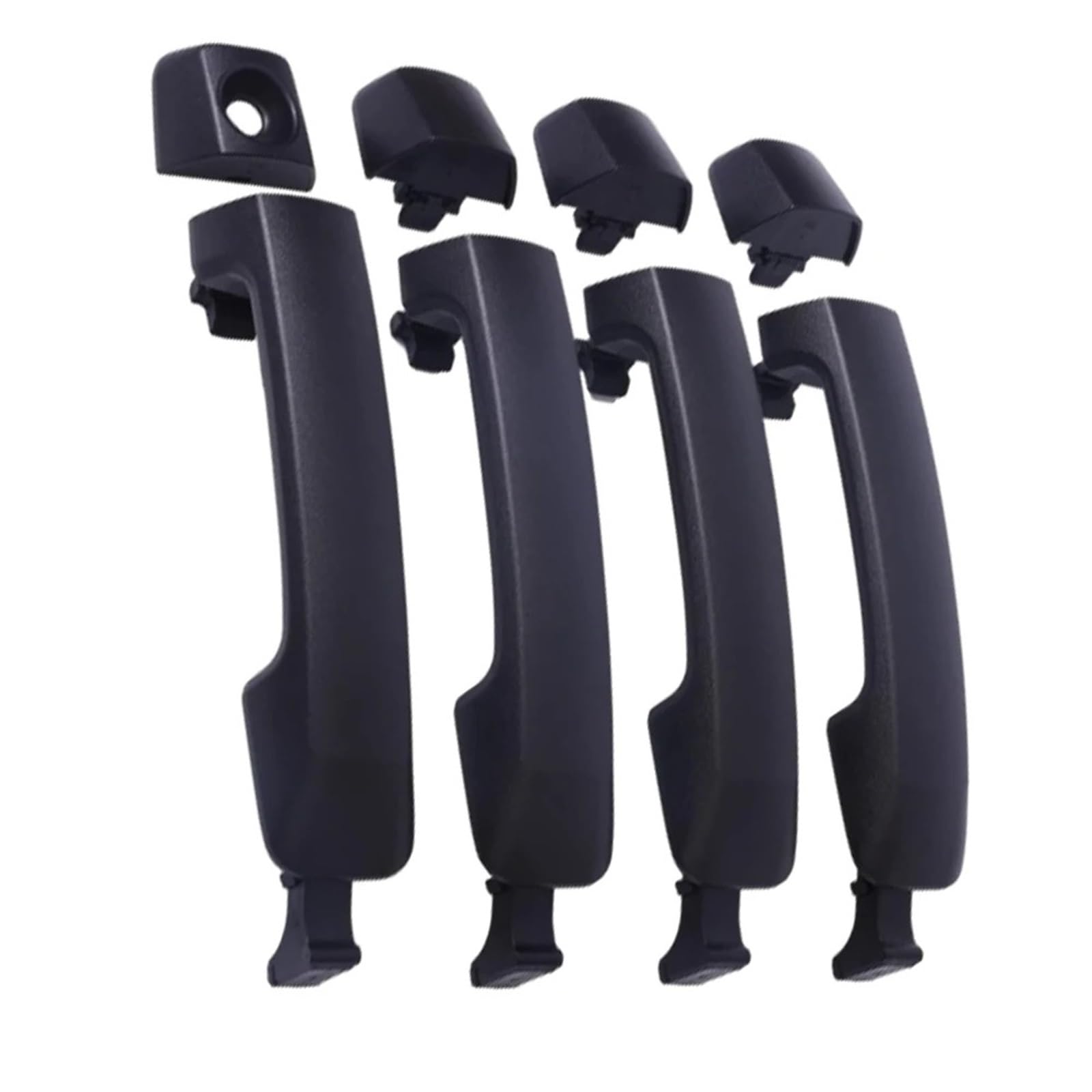 DUHNXUJ Car Door Handle for Toyota for Tundra 2007-2020 4PCS Front Rear Left Right Outer Outside Exterior Door Handle
