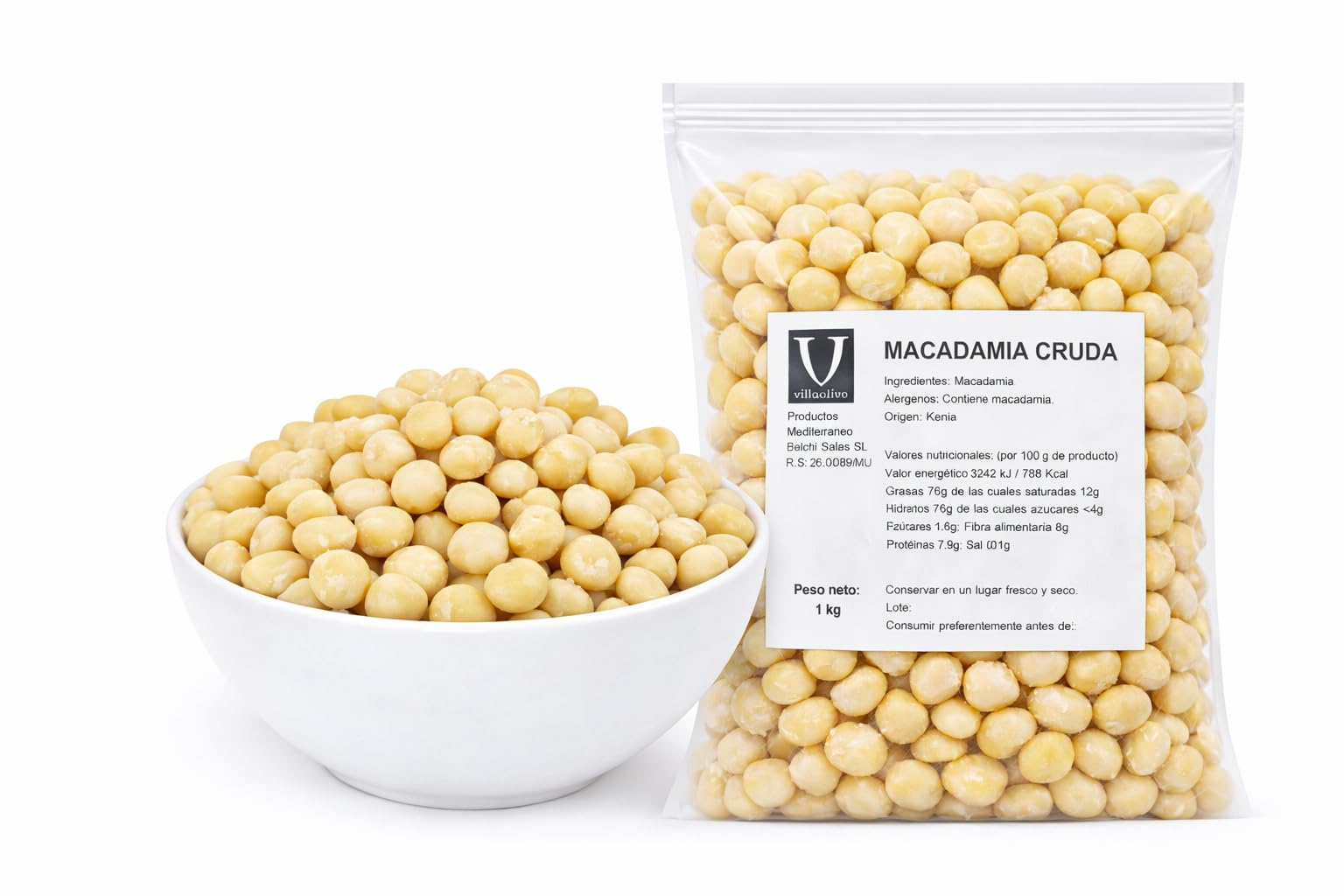 Villaolivo - Nuez de macadamia cruda (1)