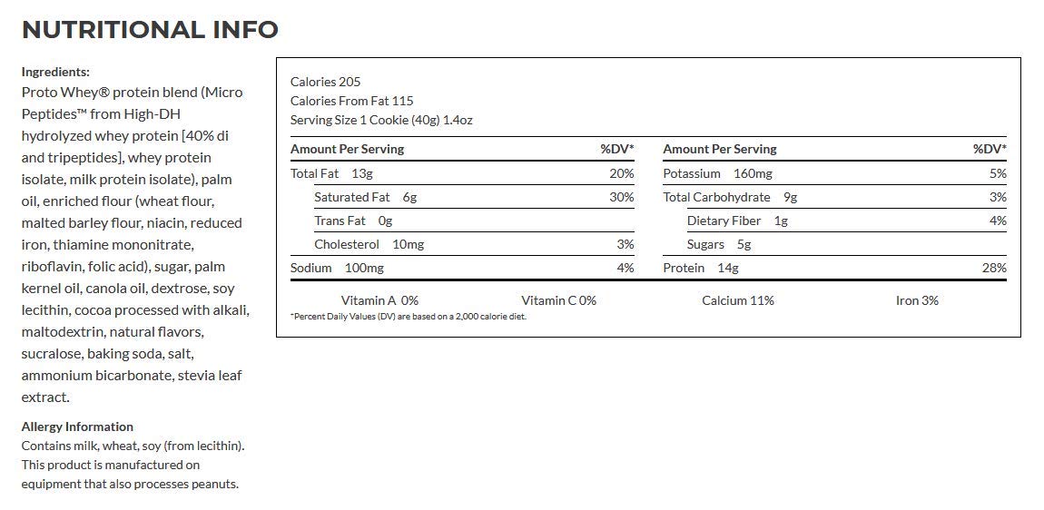 Power Crunch High Protein Energy Snack, Cookies & Creme, 1.4-Ounce Bars (Pack of 12)