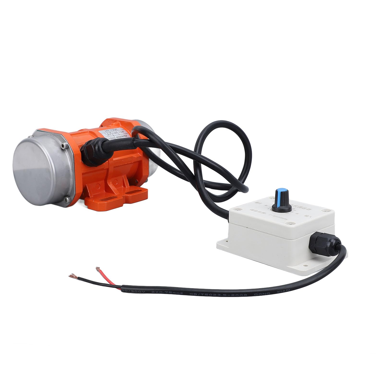 Topiky Silnik Wibracyjny do Betonu 12 V DC, Stop 4000 Obr./min (15W)