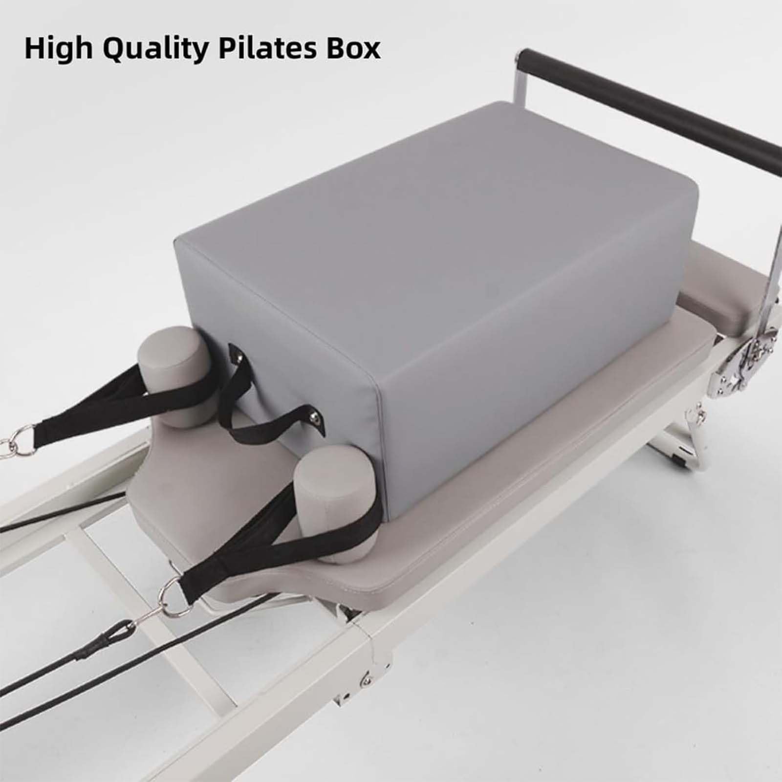 Pilates Reformer - Scatola da seduta per esercizi di stretching e bilanciamento della forza a casa e in studio