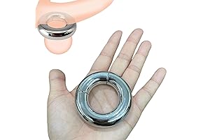 Magnetic Weighted Cock Ring for Intense Stimulation and Delay