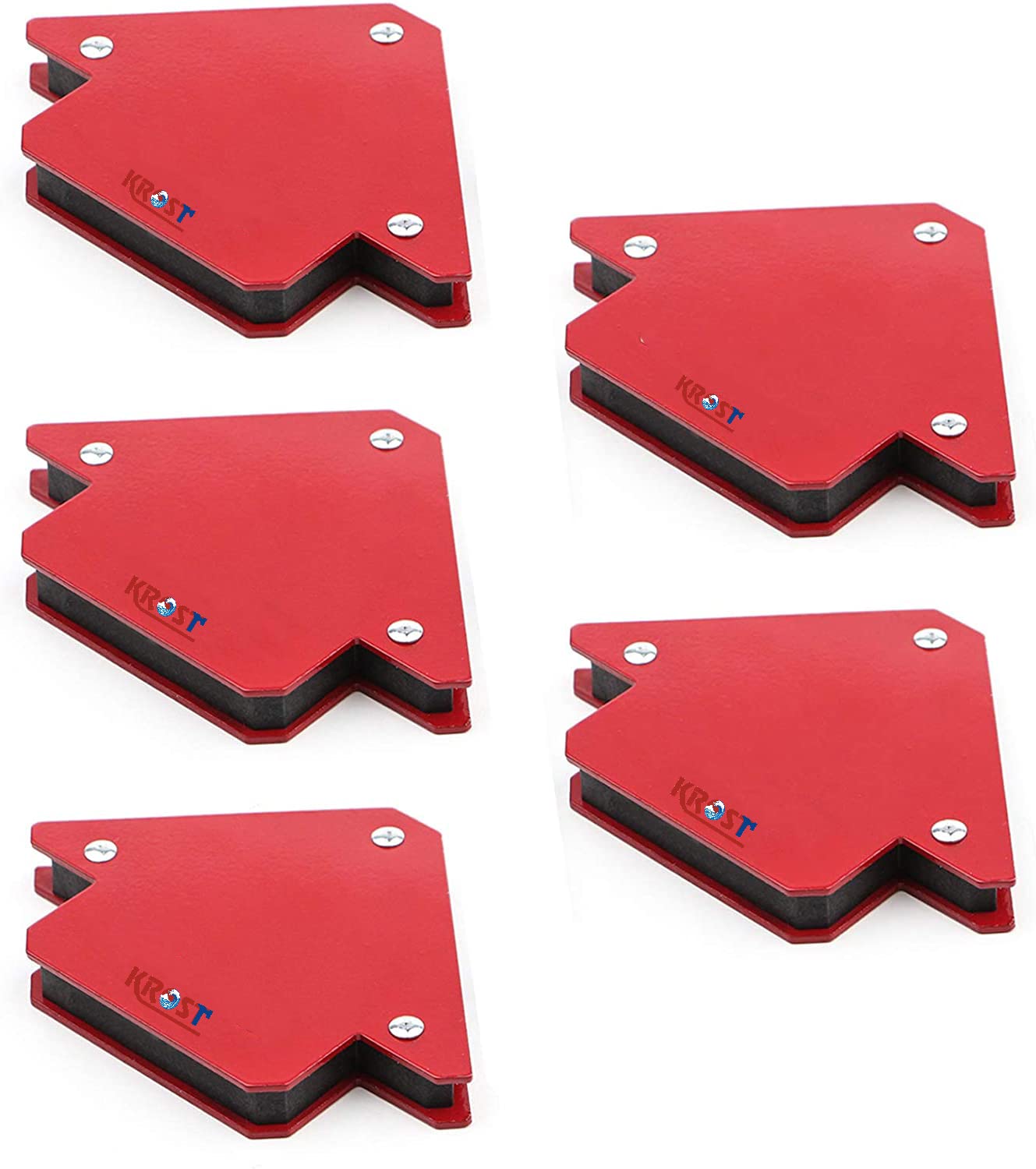 KROST 3" 25lb Welding Magnetic Holder Strength Strong Welding Magnetic Holder and Clamps Magnetic Welding Arrow Holder Metal Working Mig Tools and Equipment 45,90,135 Degree Angle (5pcs) (B09QCNBSCL) Amazon Price History, Amazon Price Tracker