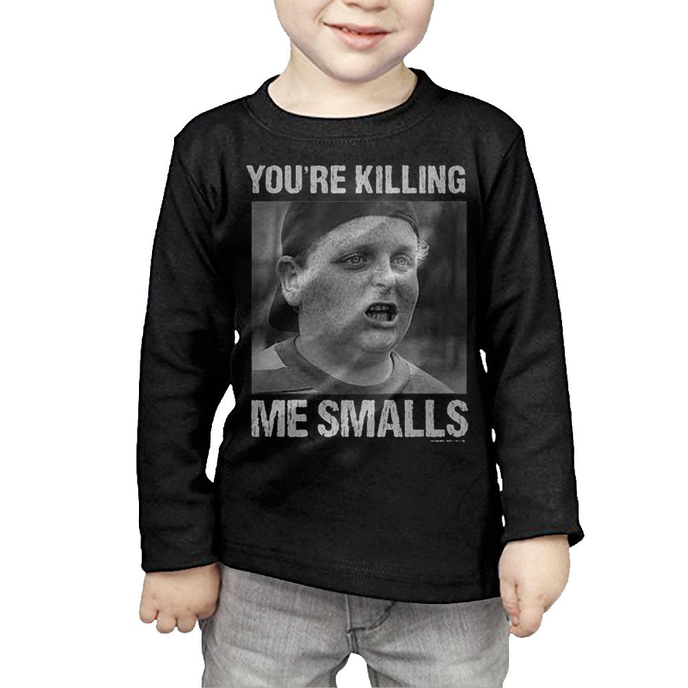 Kids The Sandlot You're Killing Me Smalls T-Shirt Long Sleeve T-Shirts Black
