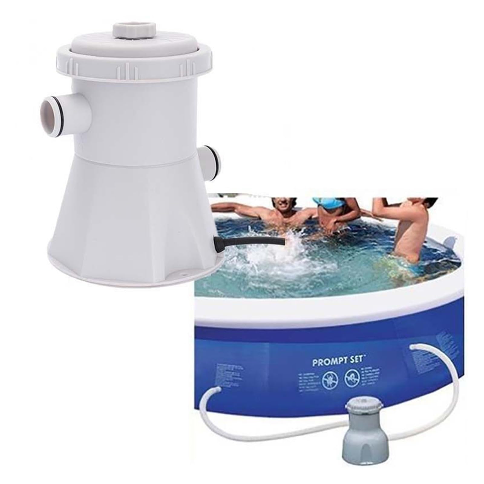 Filtros Piscina, Bomba de filtro eléctrico for piscina, filtro de piscina grande, limpiador de piscina for el hogar, bomba de circulación de núcleo de filtro extraíble, herramientas for el hogar