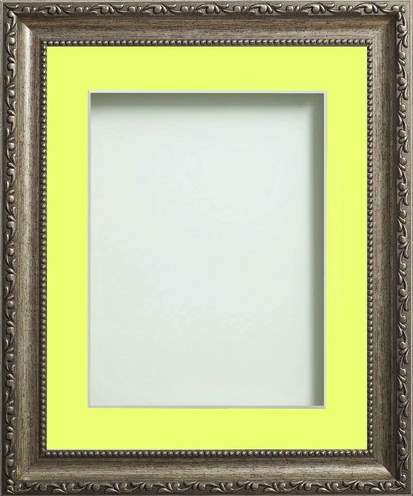 Frame Company Brompton Bronze 12x10 Frame with Lemon Bon Bon Mount for 10x8