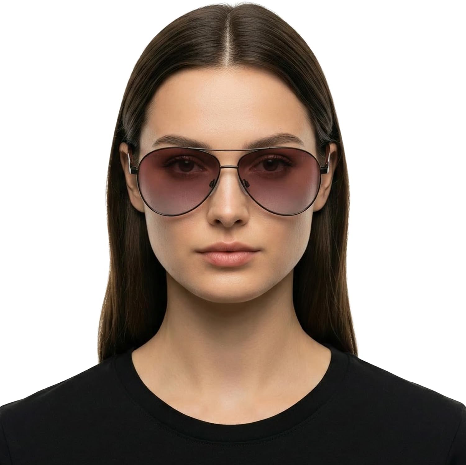 DKNY Women's Dk304s Pilot Sunglasses