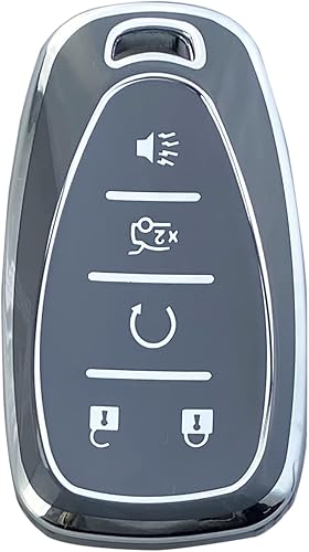 Miniatura 8 de Funda para Llavero Compatible con Chevy Camaro Cruze Equinox Malibu Traverse Blazer Volt Bolt Sonic Trax