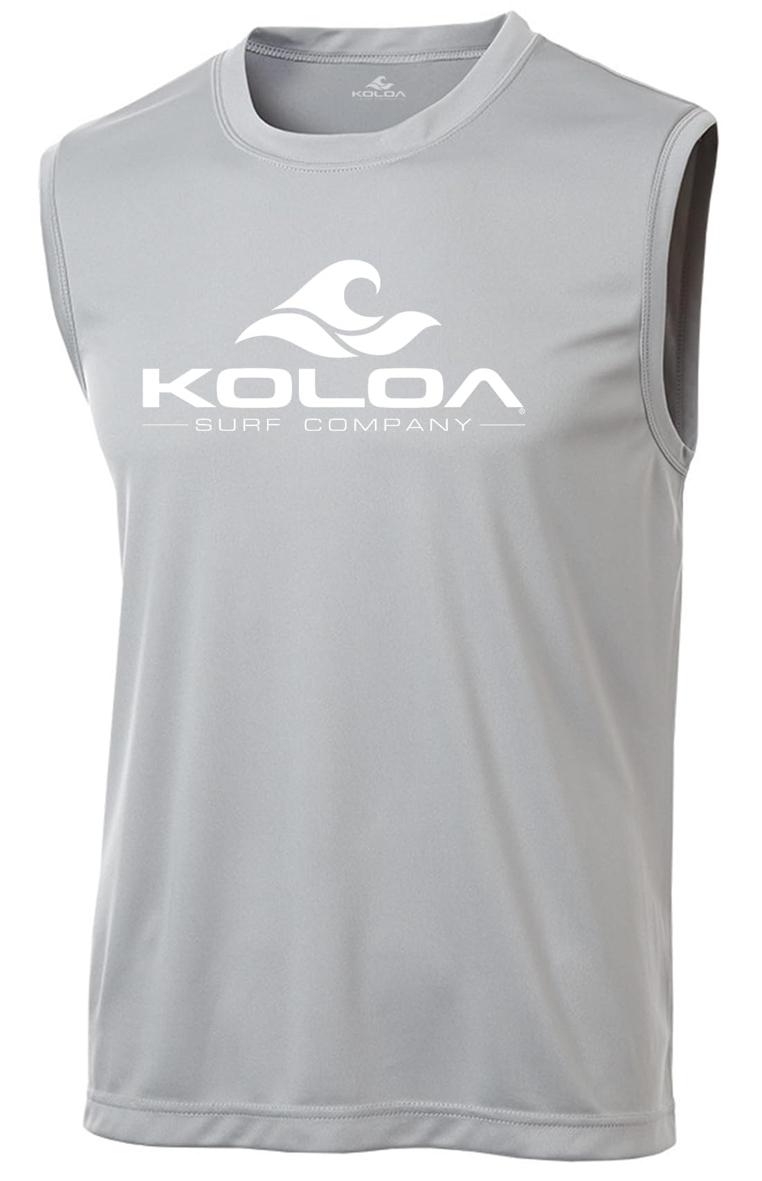 Koloa Surf Classic Wave Logo Moisture Wicking Sleeveless T-Shirts. Sizes: XS-4XL