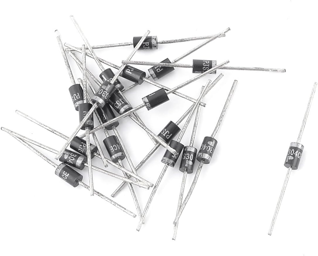 Amazon.com: Aexit 20 x Diodes SB340 axia-l Leads Barrier Schottky ...