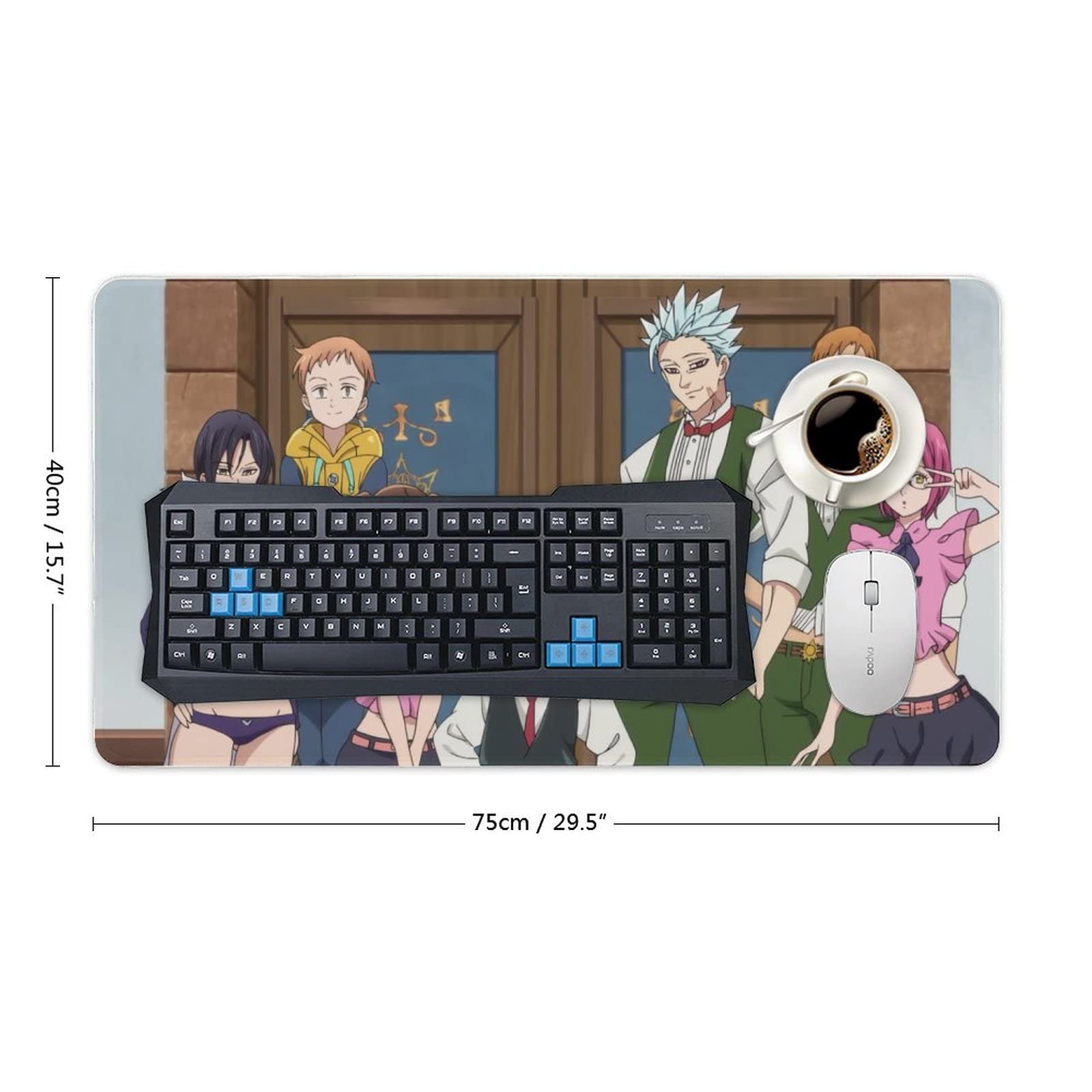 Amazon.co.jp：アニメ ゲーミング マウスパッド 大型 七つの大罪