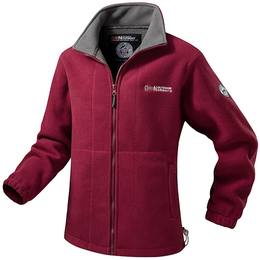 Amazon | [Candy Kiosk] フリースジャケット メンズ 冬服 バイク 防寒