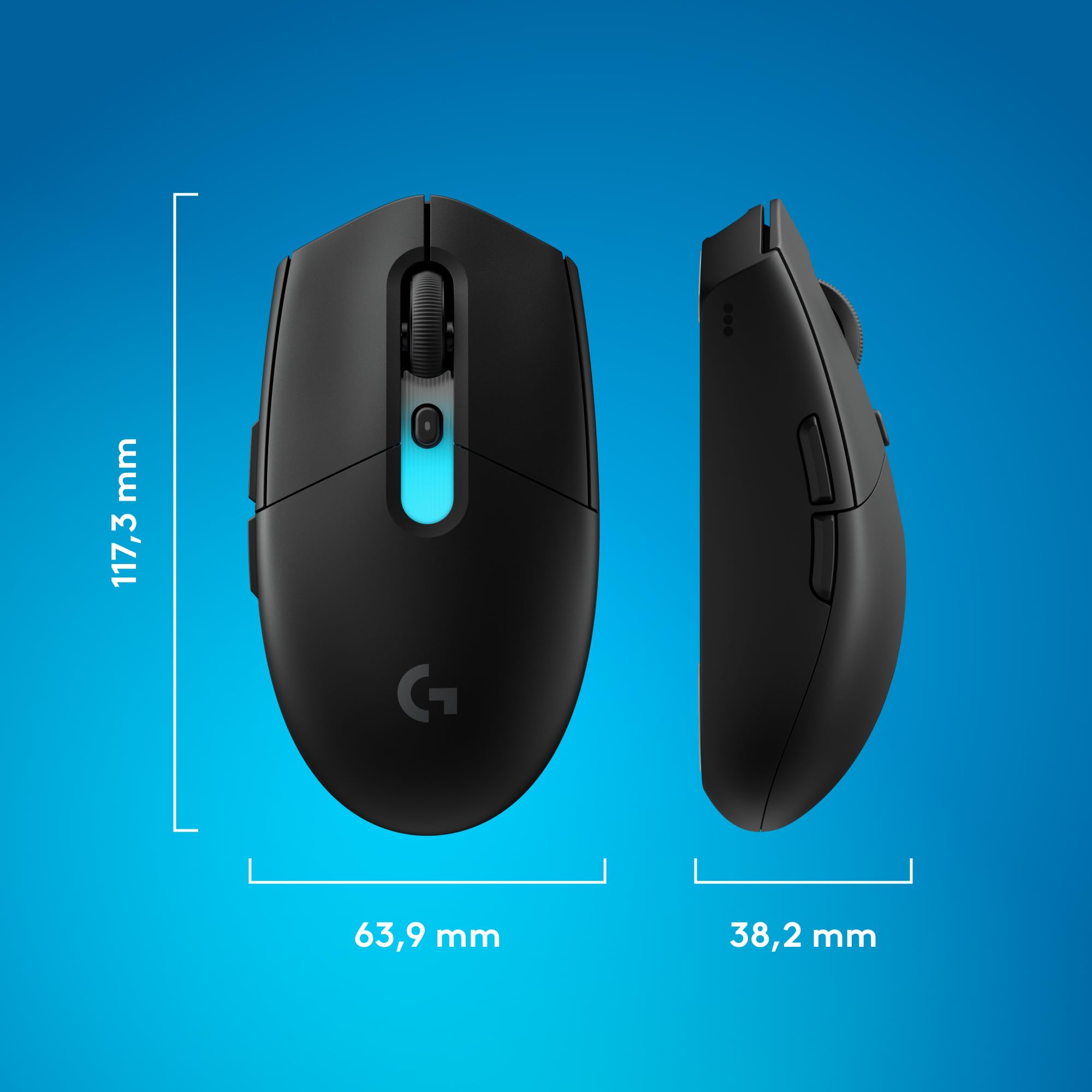 Logitech G G316 X 98 Teclado Gaming (ES) + G305 X Superlight Ratón - Negro