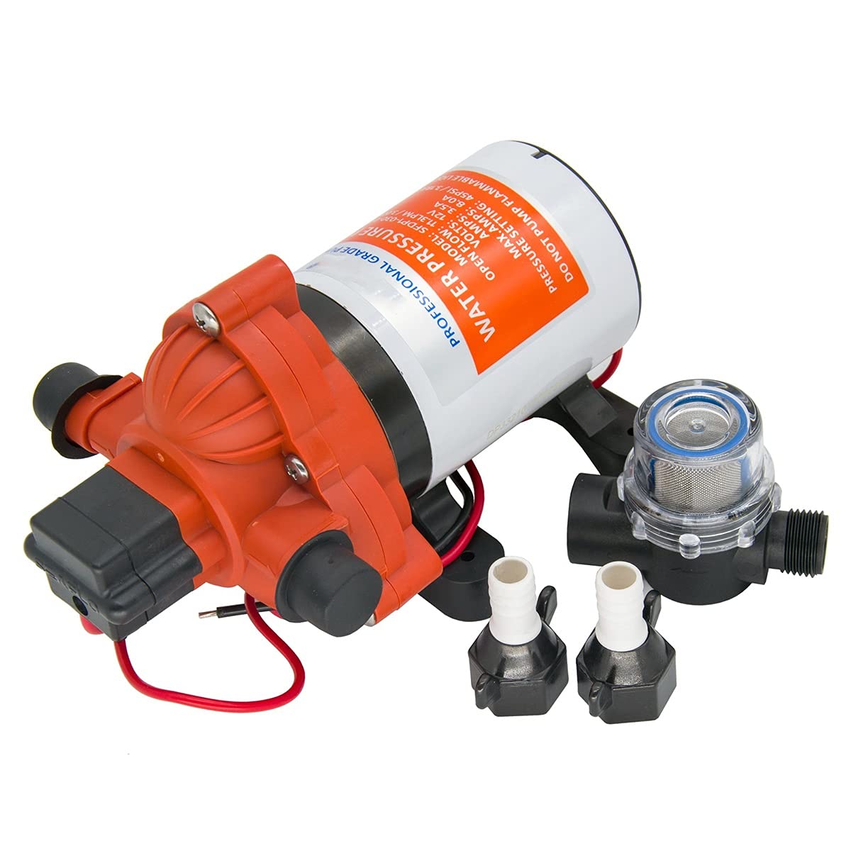 Pompe à jet auto-amorçante 12v pour irrigation de pelouse