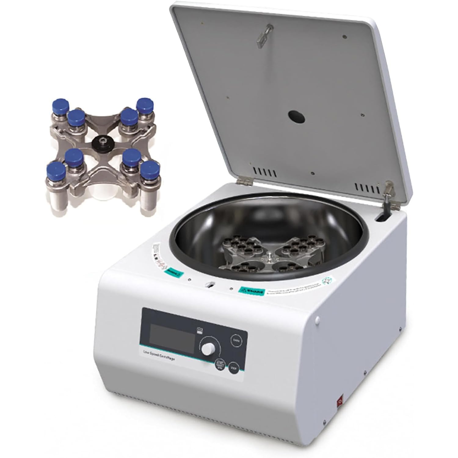 Macchina centrifuga orizzontale del rotore di grande capacità, RCF massimo 4980xg, capacità massima 8×100mL, per ricerca biologica