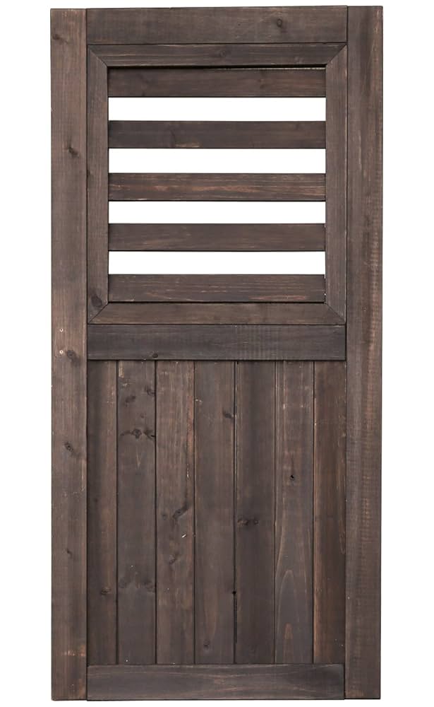 Amazon | ガーデンガーデン ゲートやハンギングに 天然木製