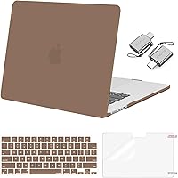 Vista 17 de MOSISO Compatible con MacBook Air de 15 pulgadas M5 2026 M4 2025 M3 M2 2024 2023 A3448 A3241 A3114 A2941, carcasa dura, cubierta de teclado