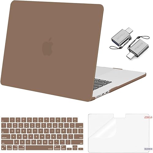 Vista 22 de MOSISO Compatible con MacBook Air de 15 pulgadas M5 2026 M4 2025 M3 M2 2024 2023 A3448 A3241 A3114 A2941, carcasa dura, cubierta de teclado