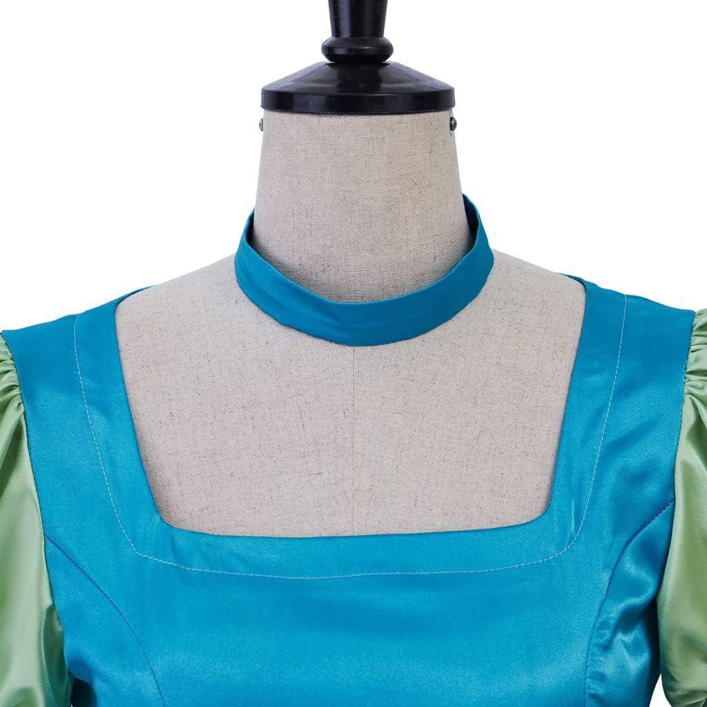 Princess Dress Adult Evil Step Sister Dress Cosplay Costume Fancy Ball Gown Court Dress for Women