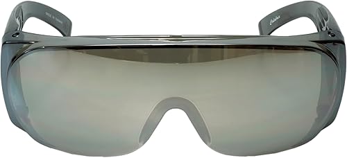 Miniatura 5 de Calabria 1003 Gafas de seguridad grandes que se ajustan sobre anteojos graduados Fitover para hombres y mujeres, envolventes, tintadas,
