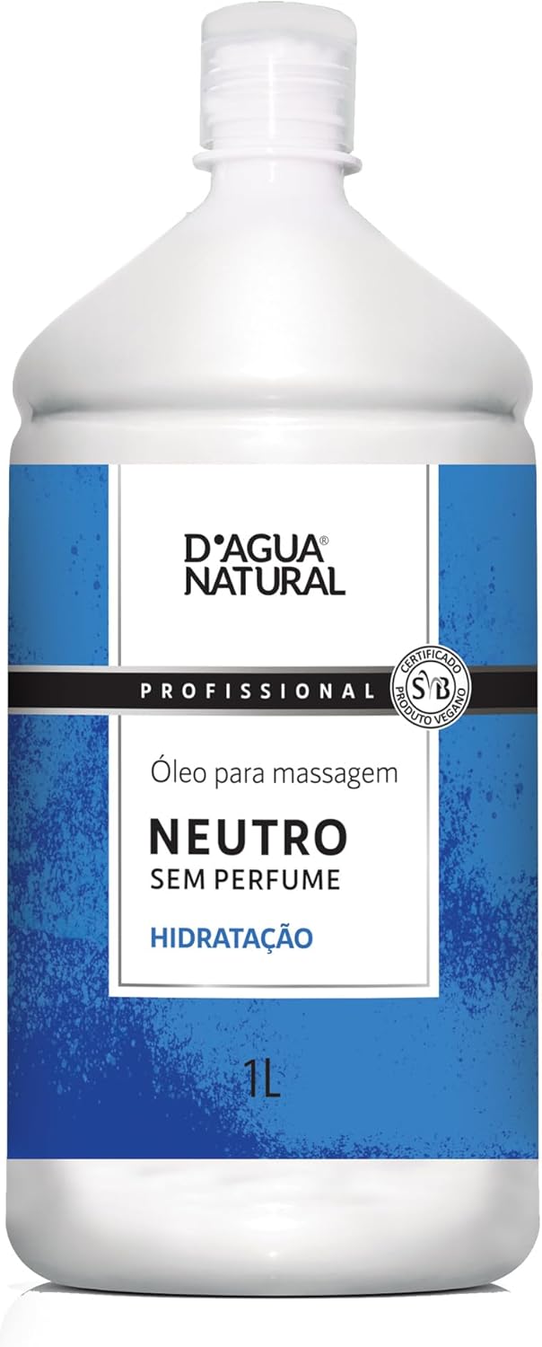 D’AGUA NATURAL Óleo De Massagem Neutro D’Agua Natural 1 Litro