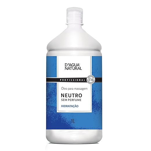 D'AGUA NATURAL Óleo De Massagem Neutro D'Agua Natural 1 Litro