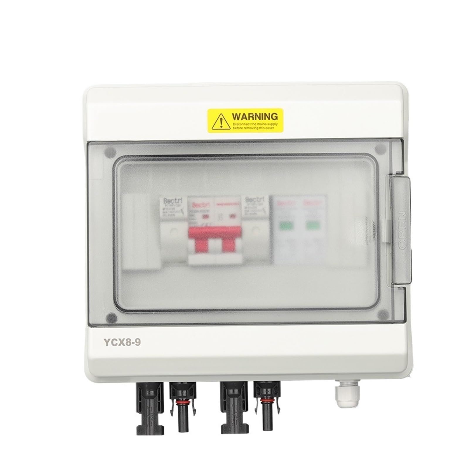 Coffret de combinaison solaire 600V 16A avec fusible et MCB IP65 - 7