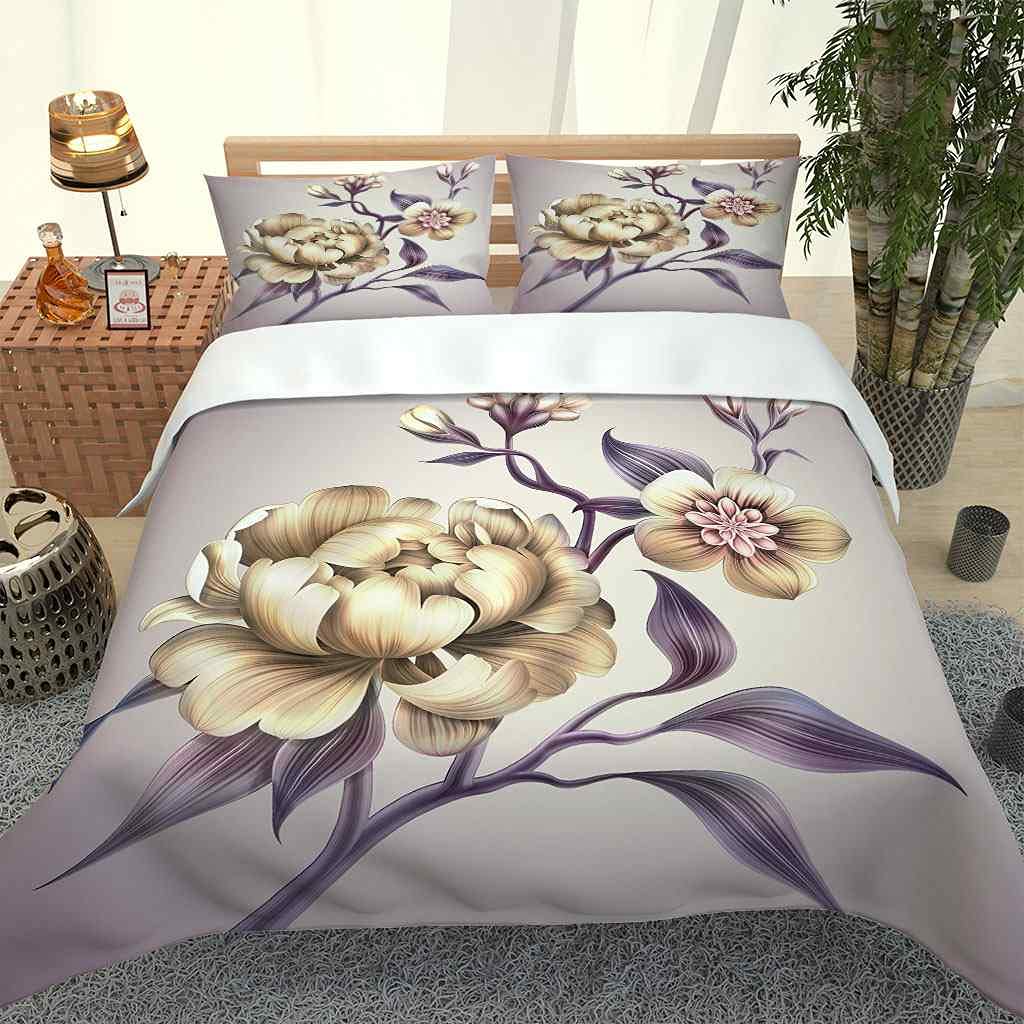 Copripiumino Matrimoniale Stampa 3D - 240x220 Cm Con 2 Federe 50x75 Cm | Microfibra Ipoallergenica, Morbida E Lavabile - Foto 8