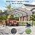 13X26 ft Metal Carport with Reinforced Base and Galvanized Steel Roof, Heavy Duty Garage Car Shelter Shade, Outdoor Car Port Canopy