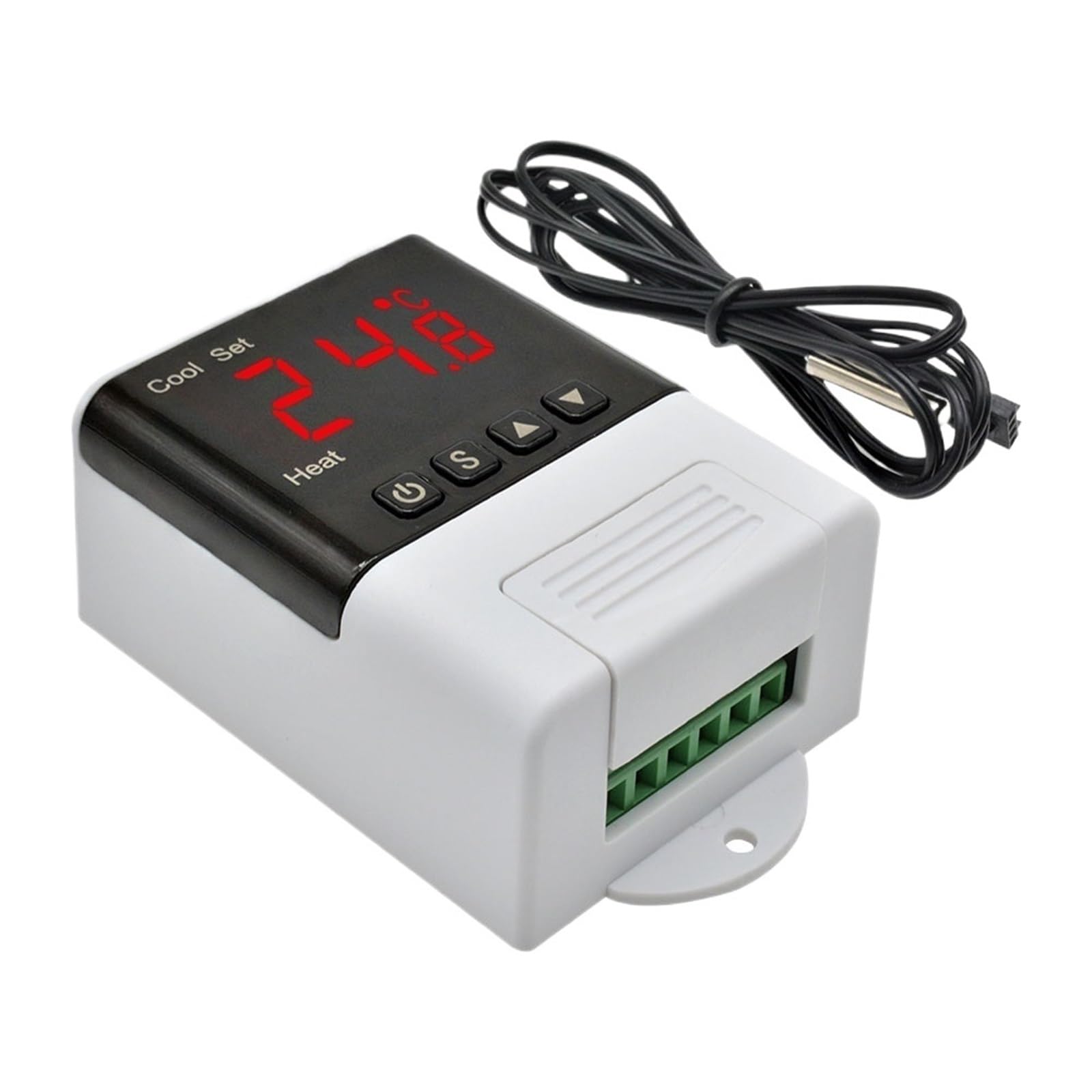 DTC2210 AC 110V 220V Digital Microcomputer Thermoregulator Thermostat Temperature Controller Cooling Heating Switch Dual Display(DTC1200)