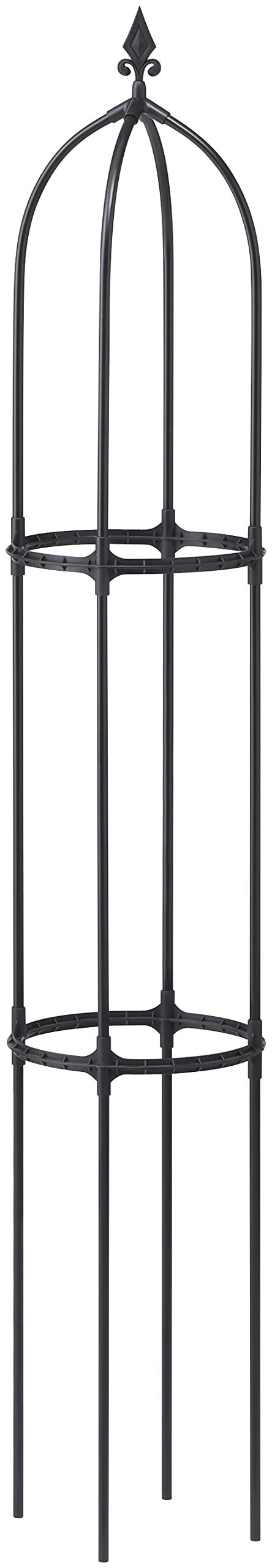 See full amazon price history chart for Takasho Round Metal Obelisk with Leaf Crown Plant Support Trellis Small Diameter 9" x Height 4 3" inches (23 x 133 cm) Black Takasho Round Metal Obelisk with Leaf Crown Plant Support Trellis Small Diameter 9" x Height 4 3" inches (23 x 133 cm) Black (B08XNK4GSZ) Amazon Price History, Amazon Price Tracker