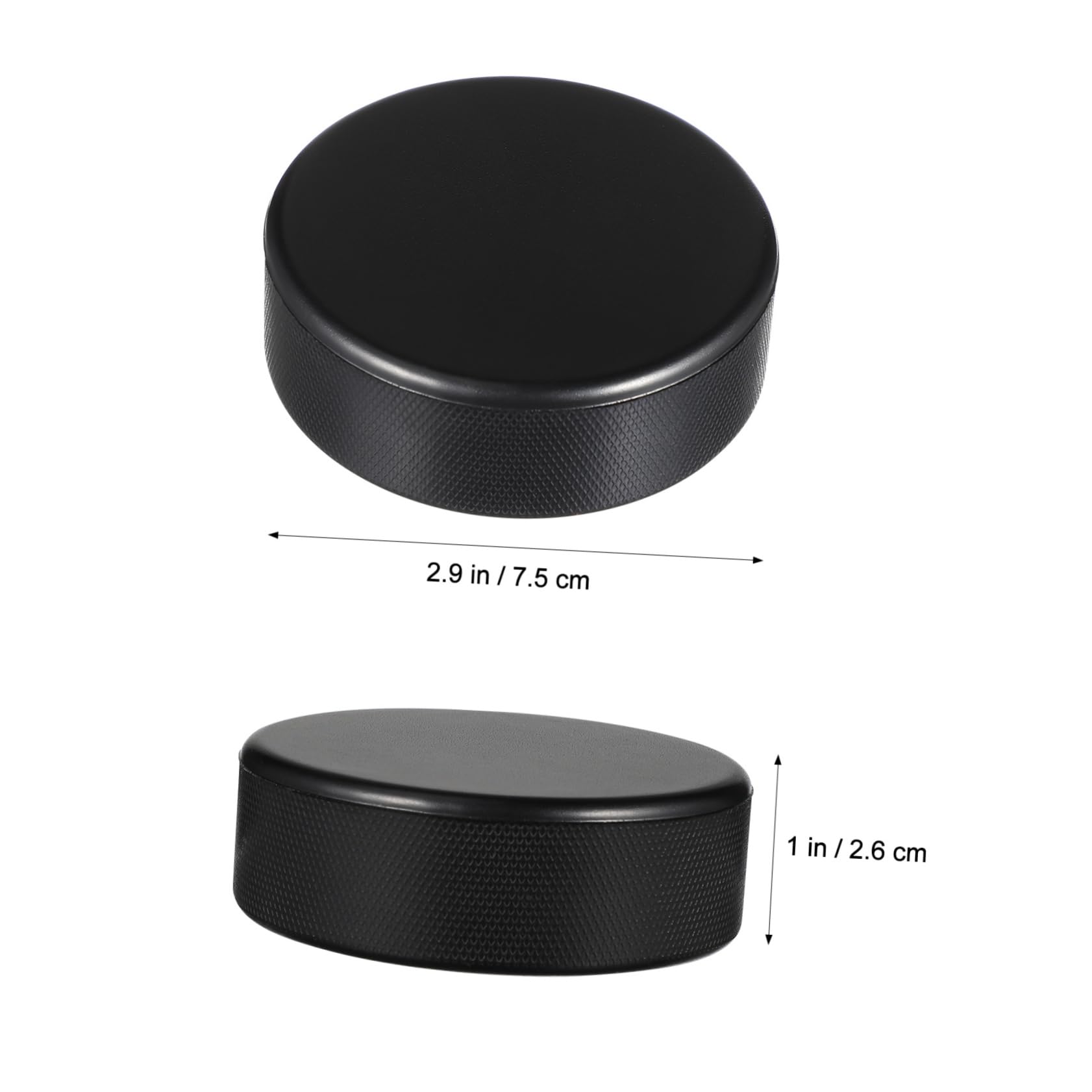 YARNOW Palet rondelles de Hockey en Mousse Noire Accessoire de Hockey entraînement de Hockey Accessoires de Hockey équipement de Formation Hockey équipement de Hockey PU Rouge
