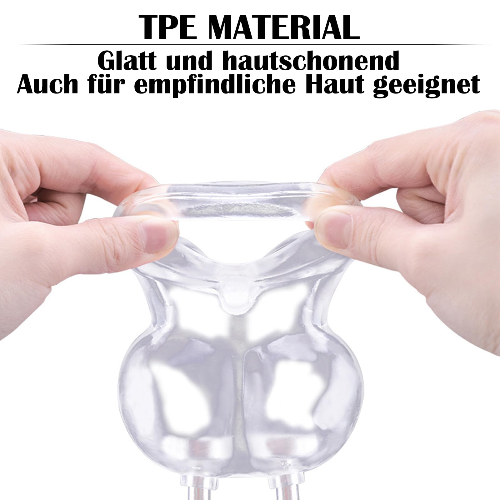 Sac BDSM pour testicules fermeture pour testicules housse pour pénis et testicules avec 8 modes 15 niveaux d’intensité pour hommes idéal pour SM masturbation et expériences érotiques