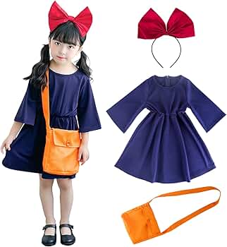 【美品】魔女の宅急便 キキ/ハロウィン/コスプレセット(ジジのぬいぐるみ付) 2409772109.jpg?1729646502